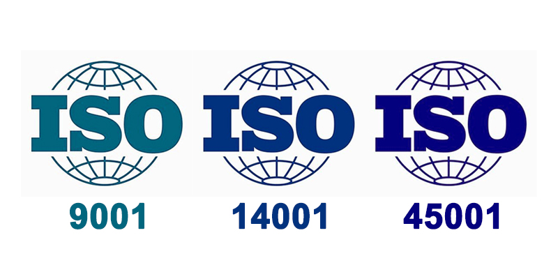 ISO 9001、14001、45001