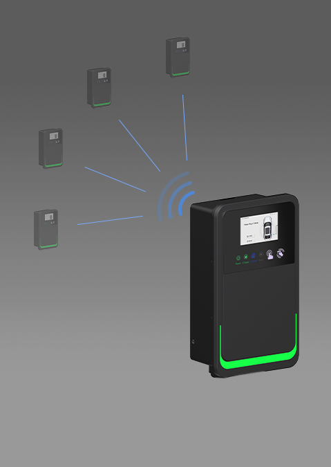 Leading Wireless Self-Organizing Network for Multiple Chargers