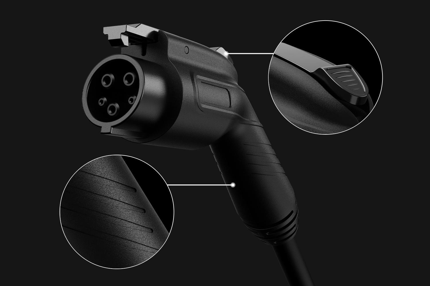 Heavy-Duty J1772 Connector
