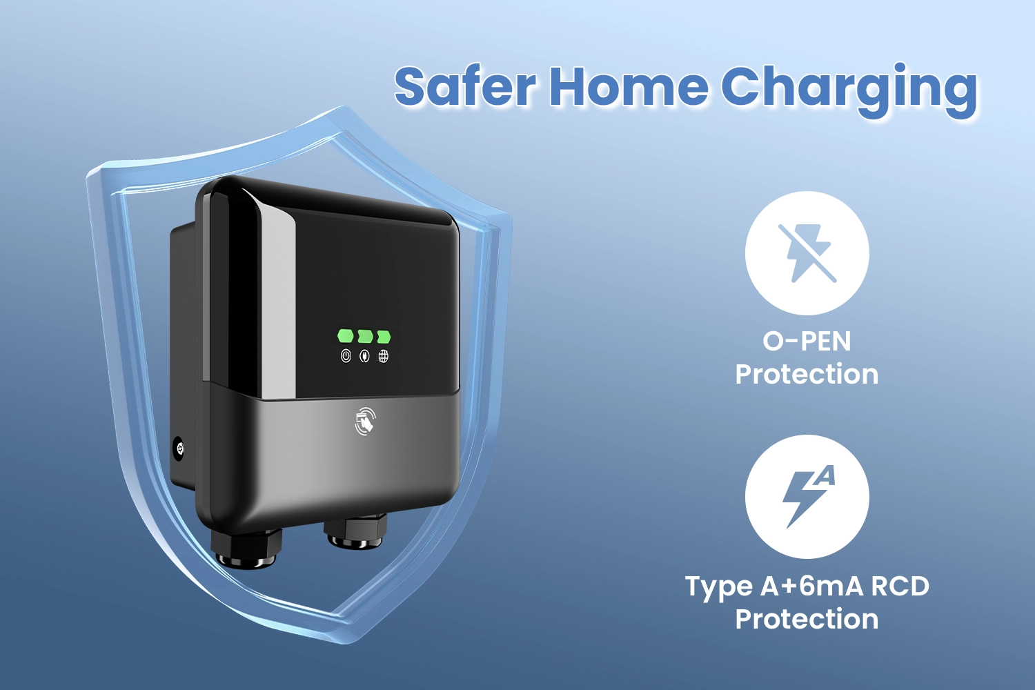 UER1 EV CHARGER-safer home charging