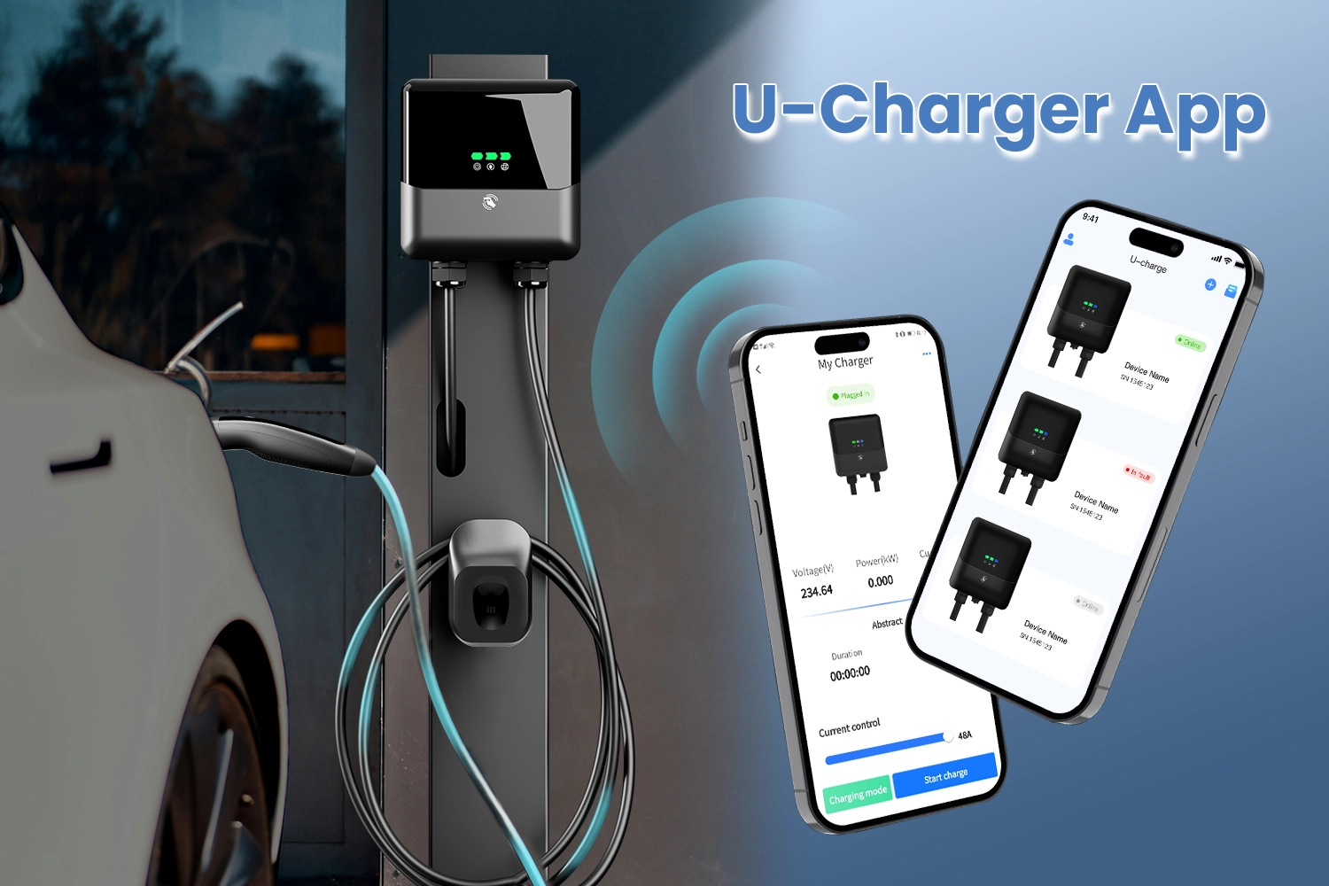 UNR1 ev charger -selling point - NACS2