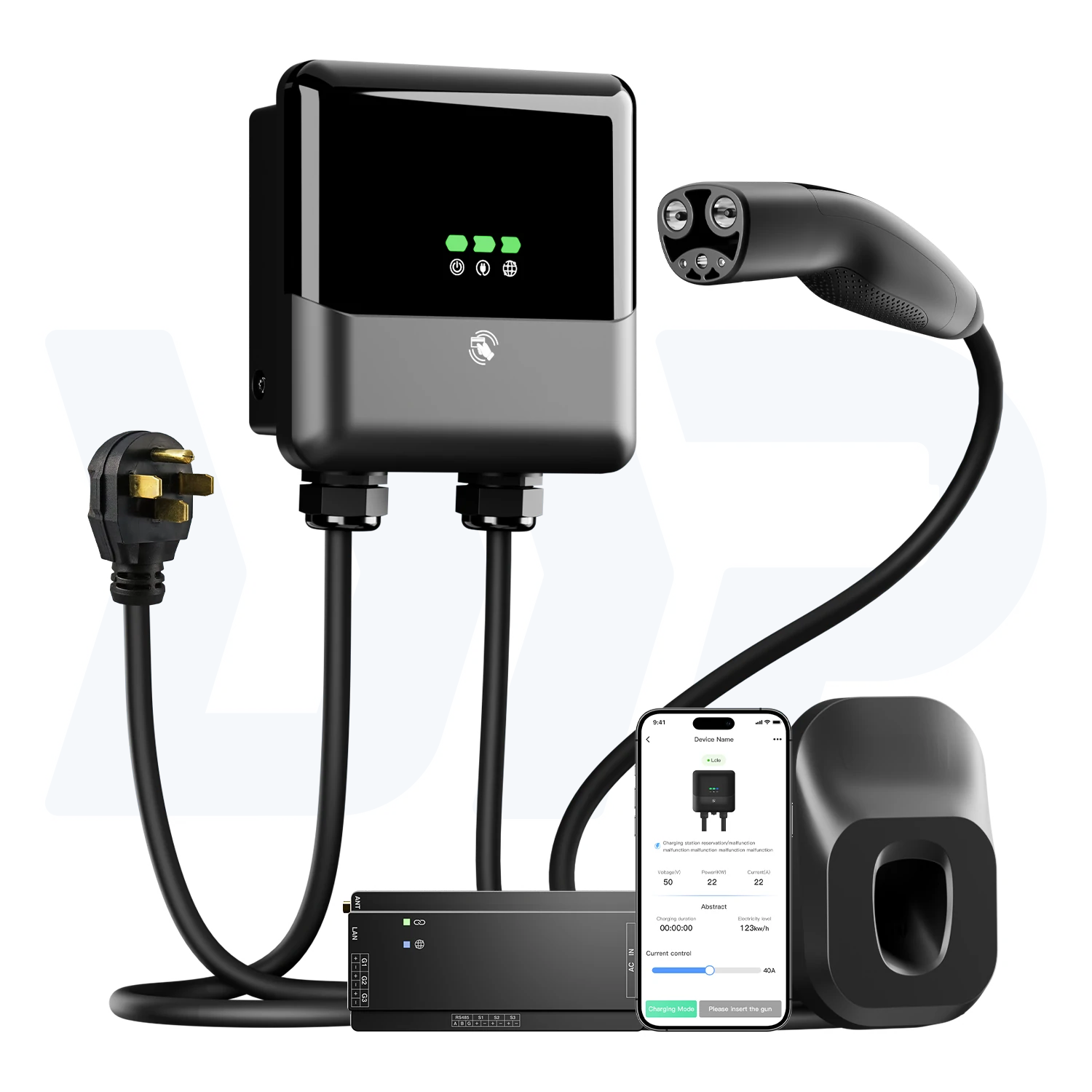 UNR1pro- home ev charger  NACS 01