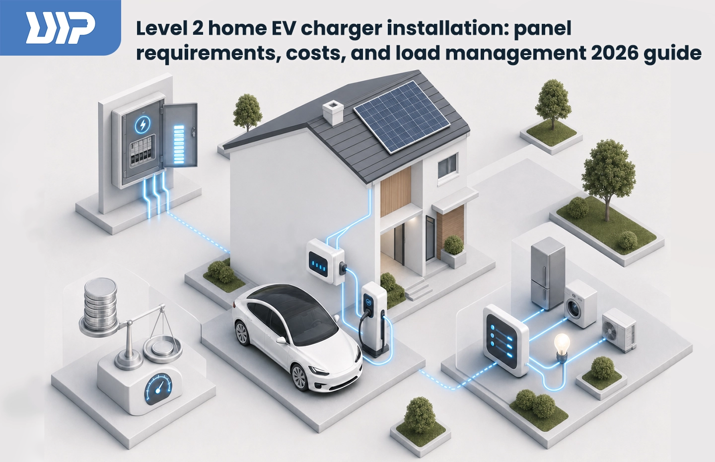 Level 2 home EV charger installation: panel requirements, costs, and load management 2026 guide