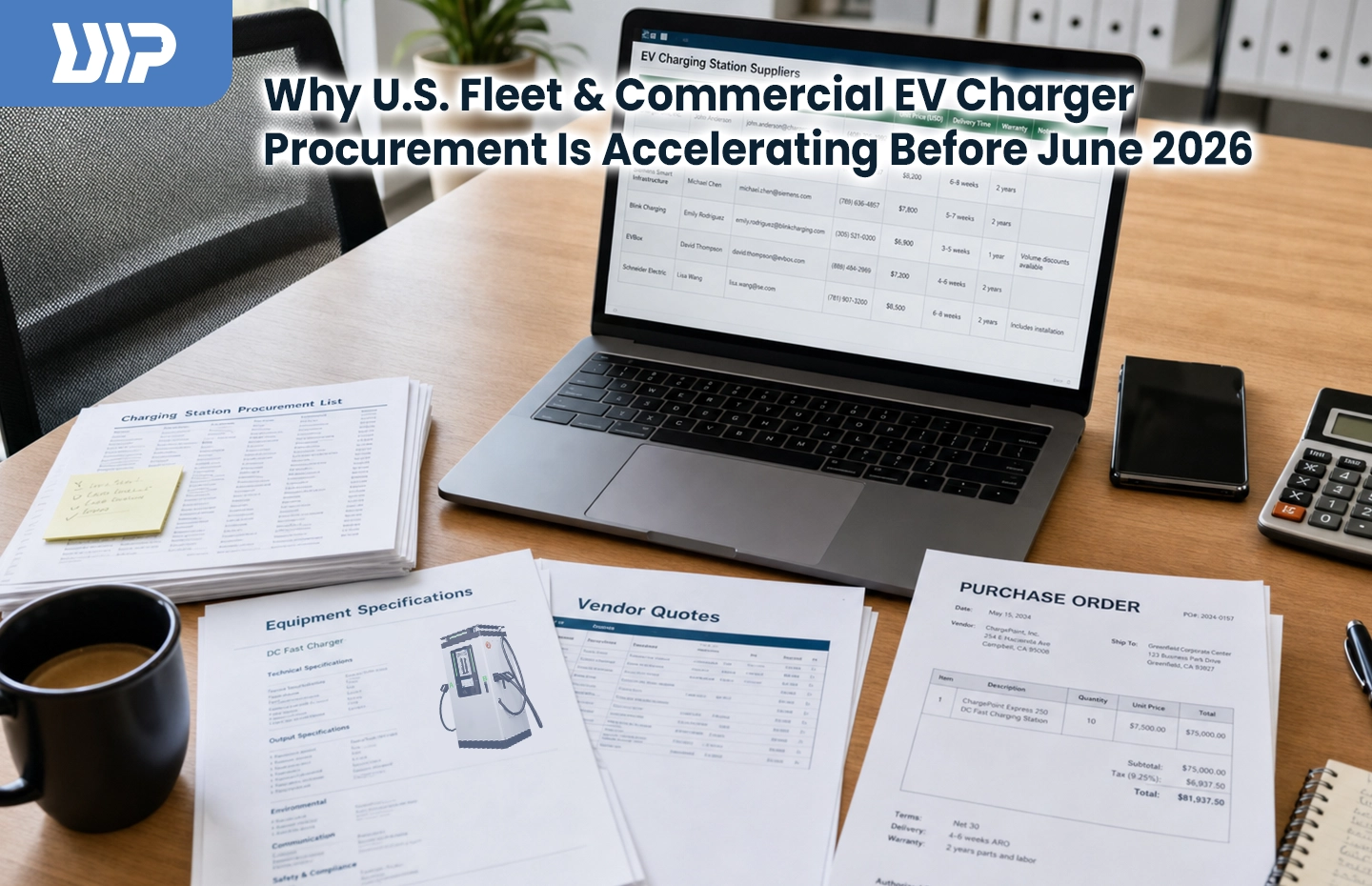 Why U.S. Fleet & Commercial EV Charger Procurement Is Accelerating Before June 2026