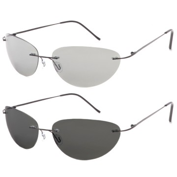 Manufacturers New Hot Selling Metal Quality Designer Protection Outdoor Sport Men Polarized Photochromic Sunglasses
