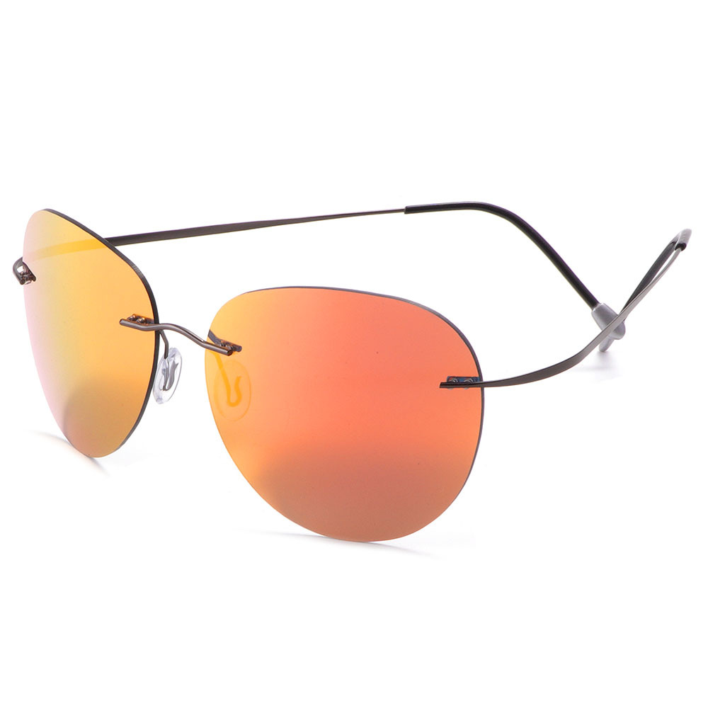 Frameless Sports Sunglasses for Mens Sunglasses Running Cycling Fishing Golf Driving Shades Sun Glasses