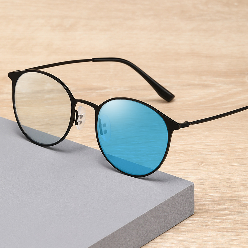 Fashion Hot Classic Photochromic Blue Light Blocking Glasses Eyewear Progressive Reading Glasses