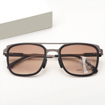 Wholesale Men Anti Blue Light Presbyopic Sun Glasses UV400 Progressive Multifocal Reading Sunglasses for Male