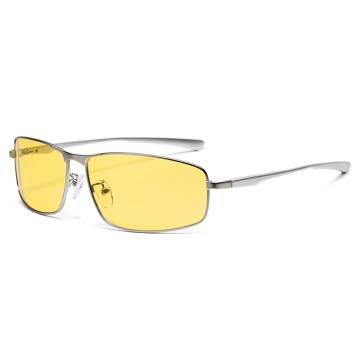 Polarized Sunglasses With Photochromic Metal Frame Sunglasses Day & Night Driving Eyewear