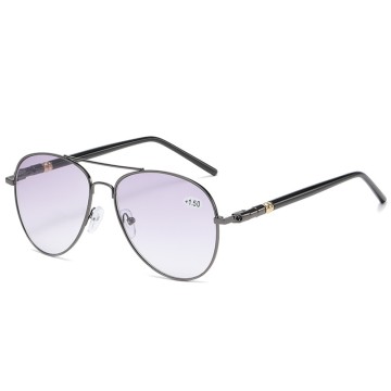 Retro Bifocal Reading Sunglasses for Men Sun Readers for Driving Zero Top UV 400
