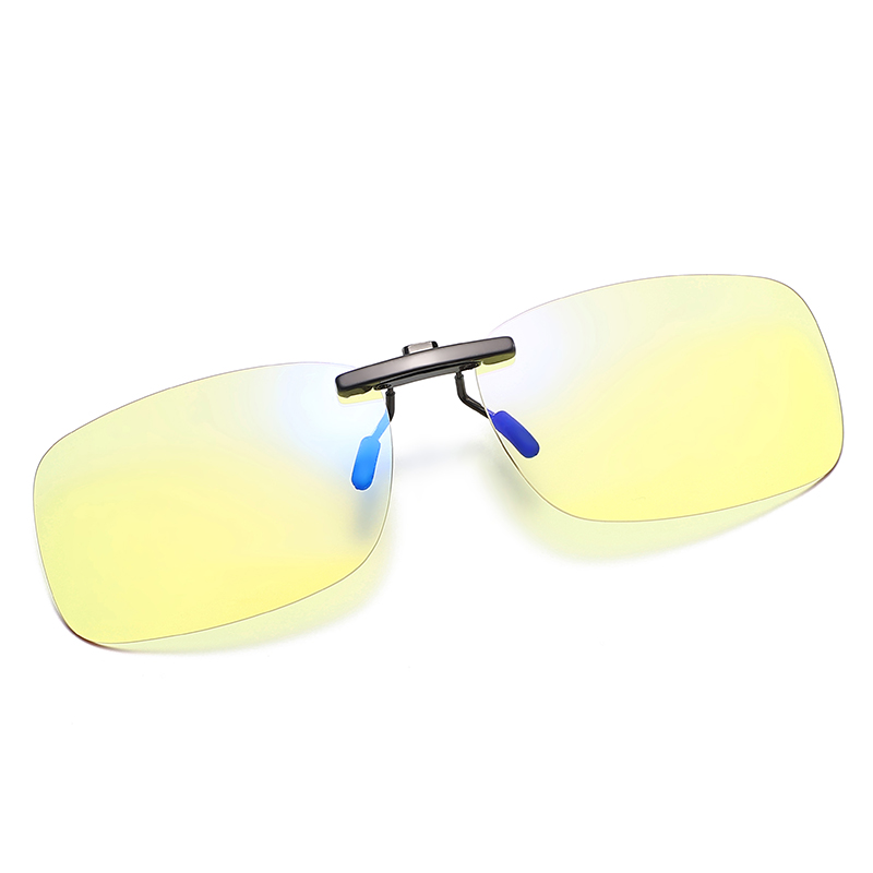 Clip on Anti Blue Light Filter Glasses UV Blocking Anti Eye Strain Unisex Non-Flip Up (4).jpg
