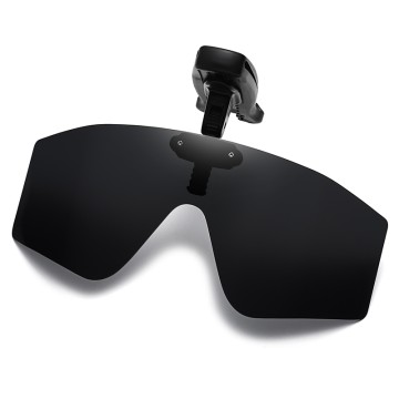 Outdoor Polarized Sunglasses, Fishing Cycling Traveling Flip Cover UV Protection Sunglasses That Can Be Clipped on the Hat Cap