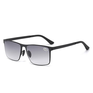 Progressive Multifocus Reading Glasses for Women Men UV Protection Multifocal Sunglasses Tri-Focal Reader Outdoor Sunglasses