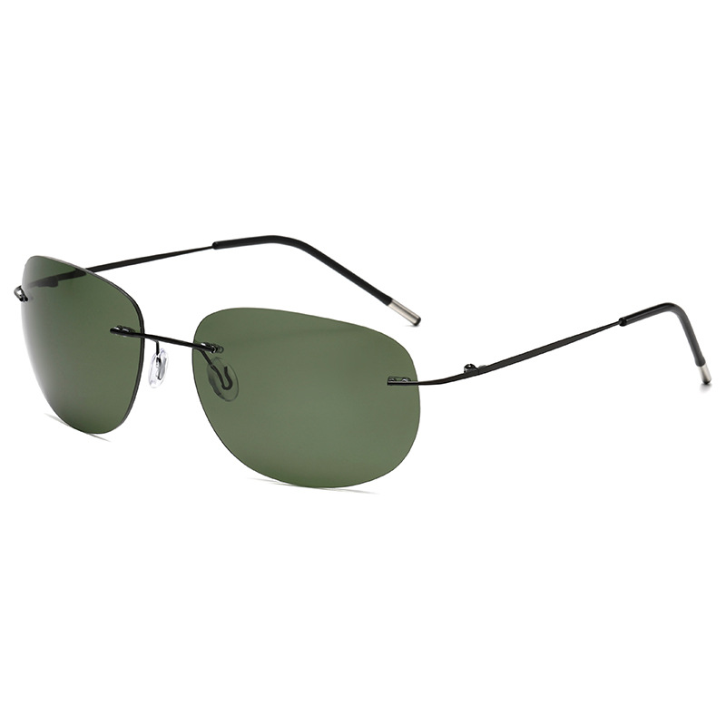 Ultralight Rimless Polarized Sunglasses for Men Women Vintage Frameless Colorful Fashion Shades (2).jpg