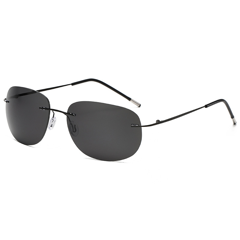 Ultralight Rimless Polarized Sunglasses for Men Women Vintage Frameless Colorful Fashion Shades (3).jpg