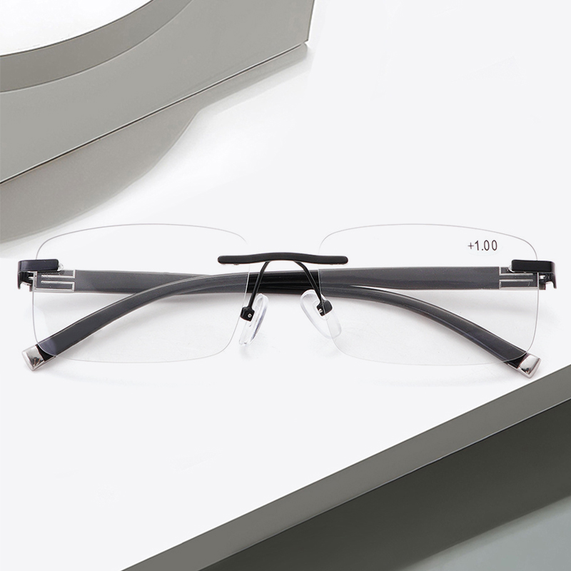 Wholesale New Progressive Blue Blocking Lightweight Reading Glasses Photochromic Acetate Eyeglasses