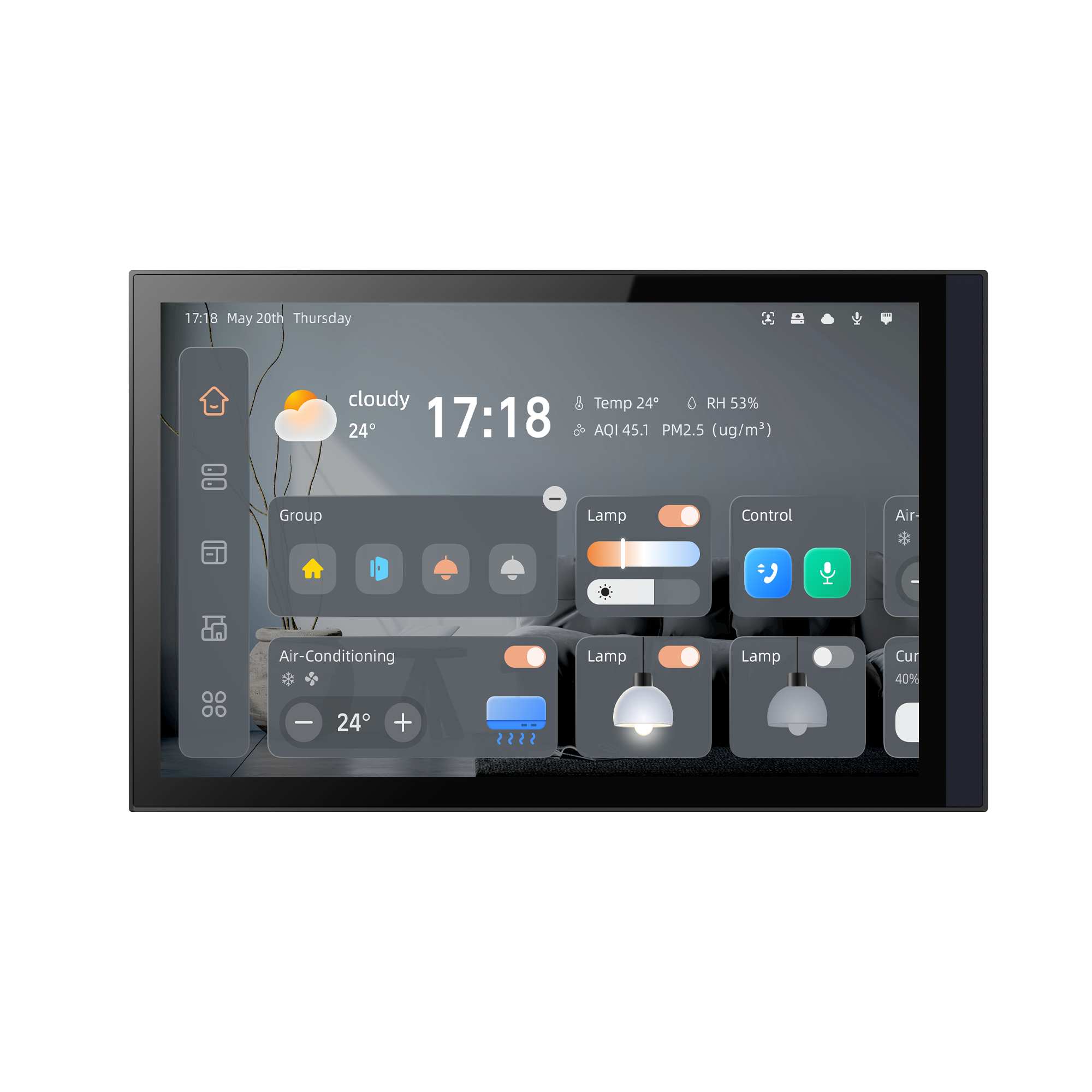 TC-U9AIZK-20i 10” Android Smart Home Control Screen