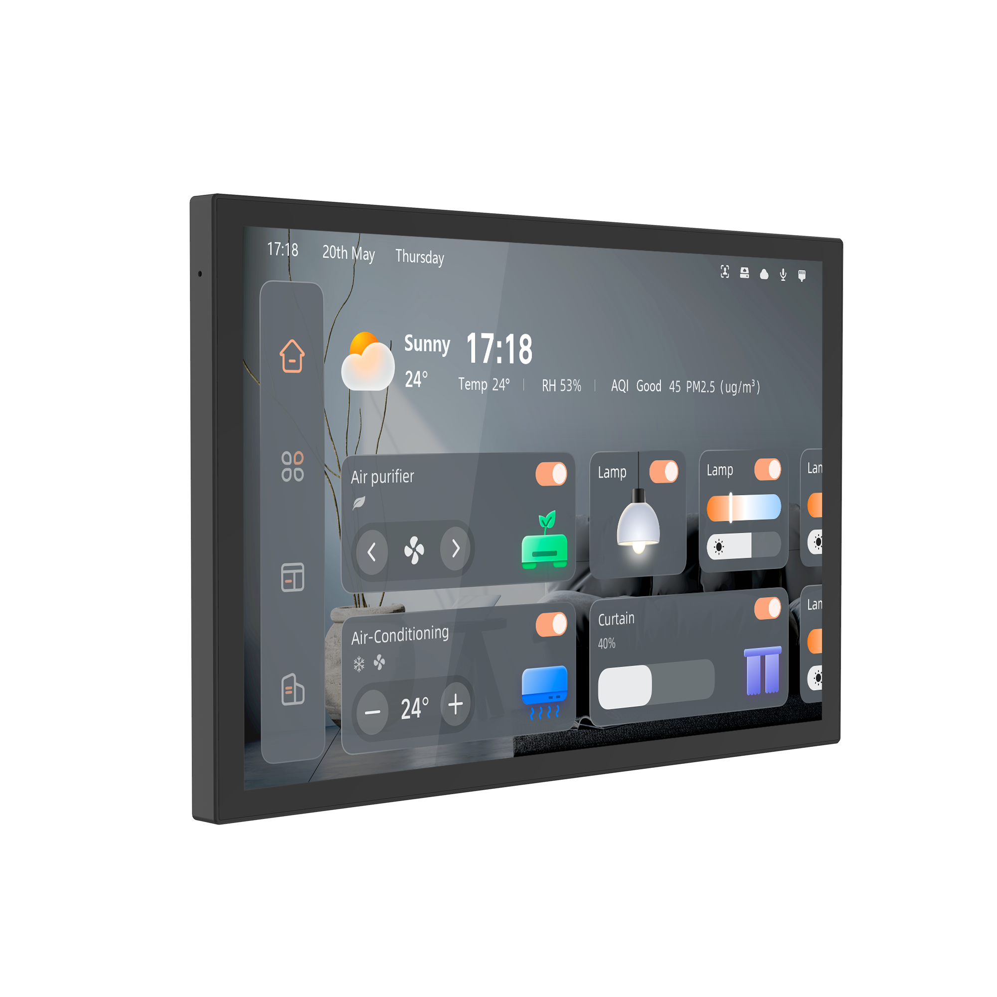 TC-U9AIZK-Z10S 10” Android Smart Home Control Screen