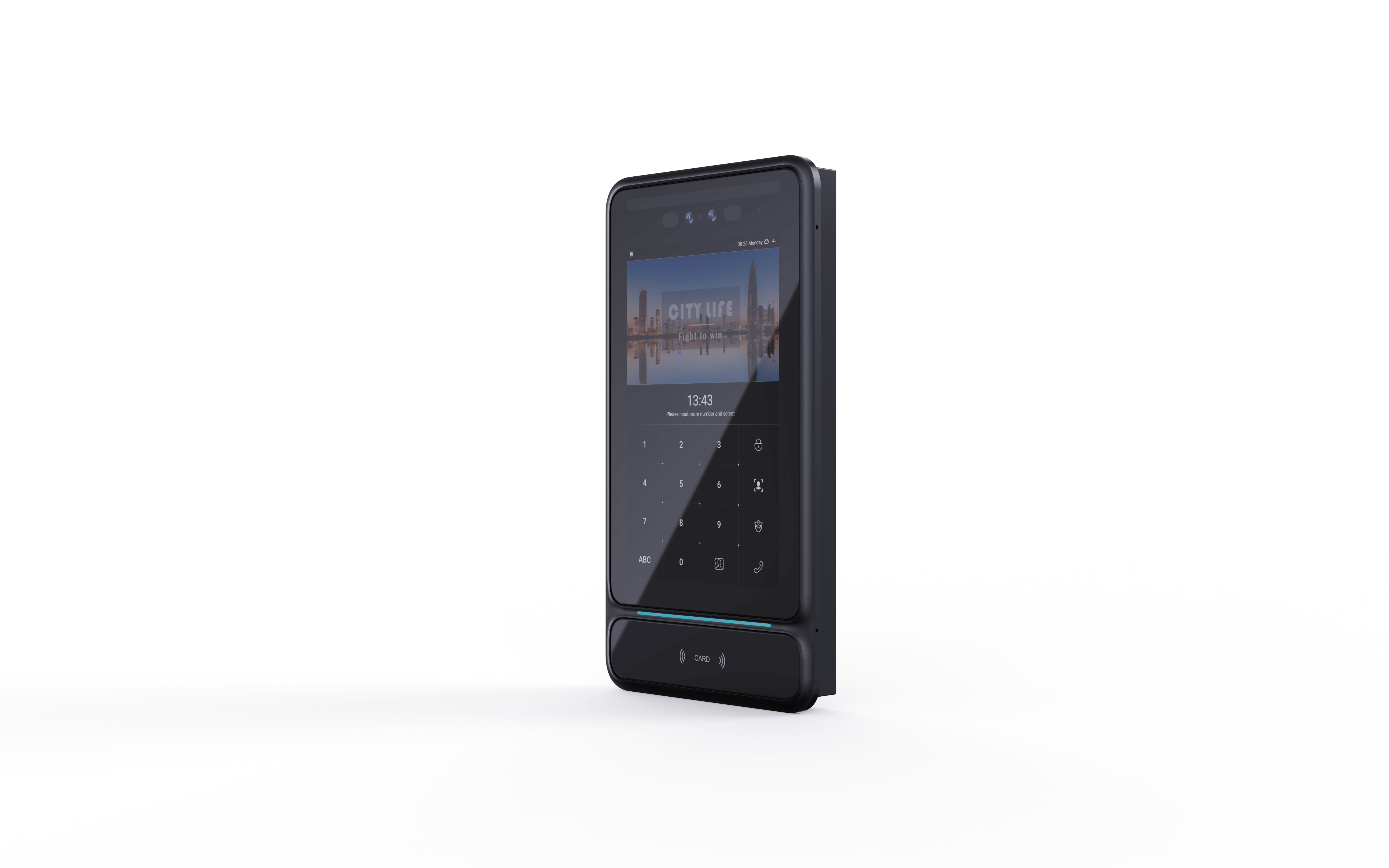 TC-5000D-Q10X 10" vonkajší panel pre rozpoznávanie tváre s Androidom