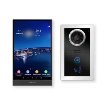 Камплект разумнага IP-дамафона 18F і DA-X1 8 цаляў