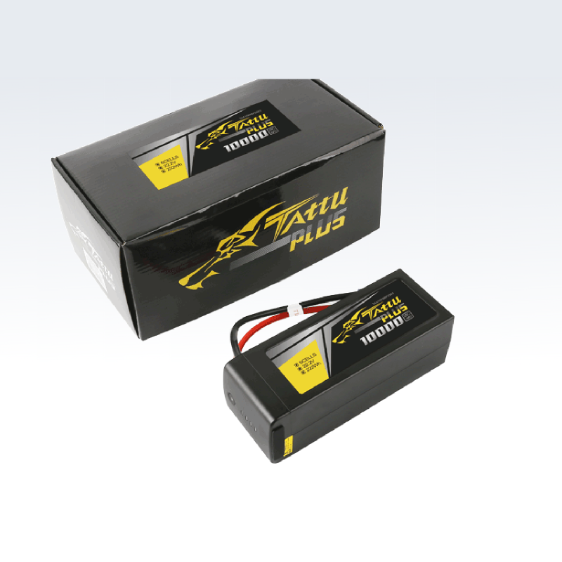 Tattu Plus 6S 10000mAh 22.2V 25C Lipo 스마트 드론 배터리