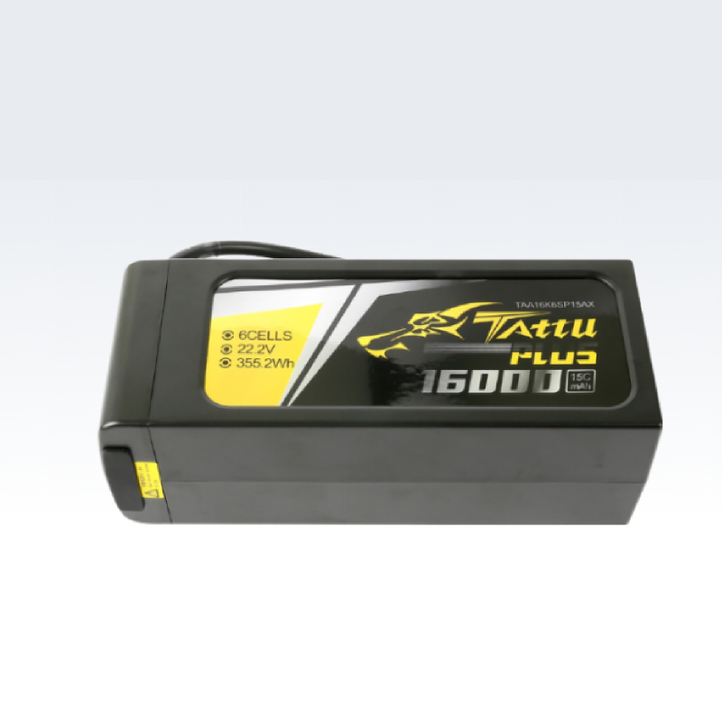 باتری پهپاد هوشمند Tattu Plus 6S 16000mAh 22.2V 15C Lipo