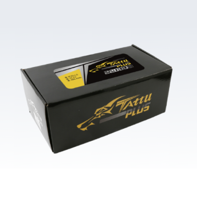 Tattu Plus 6S 22000mAh 22.2V 25C بطارية ليبو الذكية بدون طيار