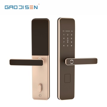 Smart Lock Keyless Electronic Password Security Fingerprint Smart Door Lock With One Handle