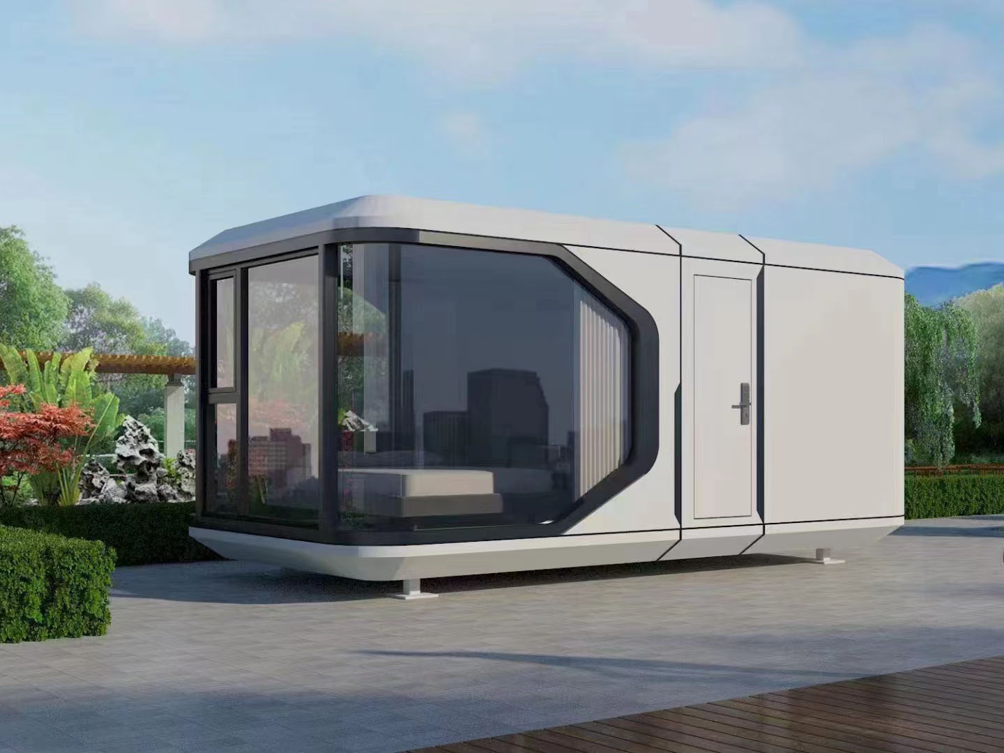 Low Cost Prefabricated space H75s8