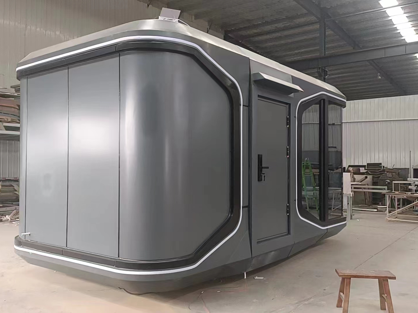 Low Cost Prefabricated space House with small size (5)mff
