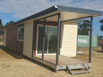 The light steel prefab garden buildings house