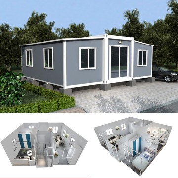 two bedroom Australia prefab container house plans