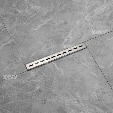 Linear Floor Drain Ultra Narrow 304 Stainless Steel Long Linear Floor Drain