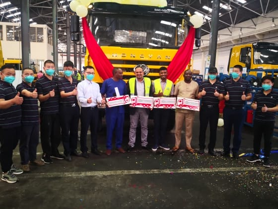 Red Rock truck successfully installed in Africa (1)abs