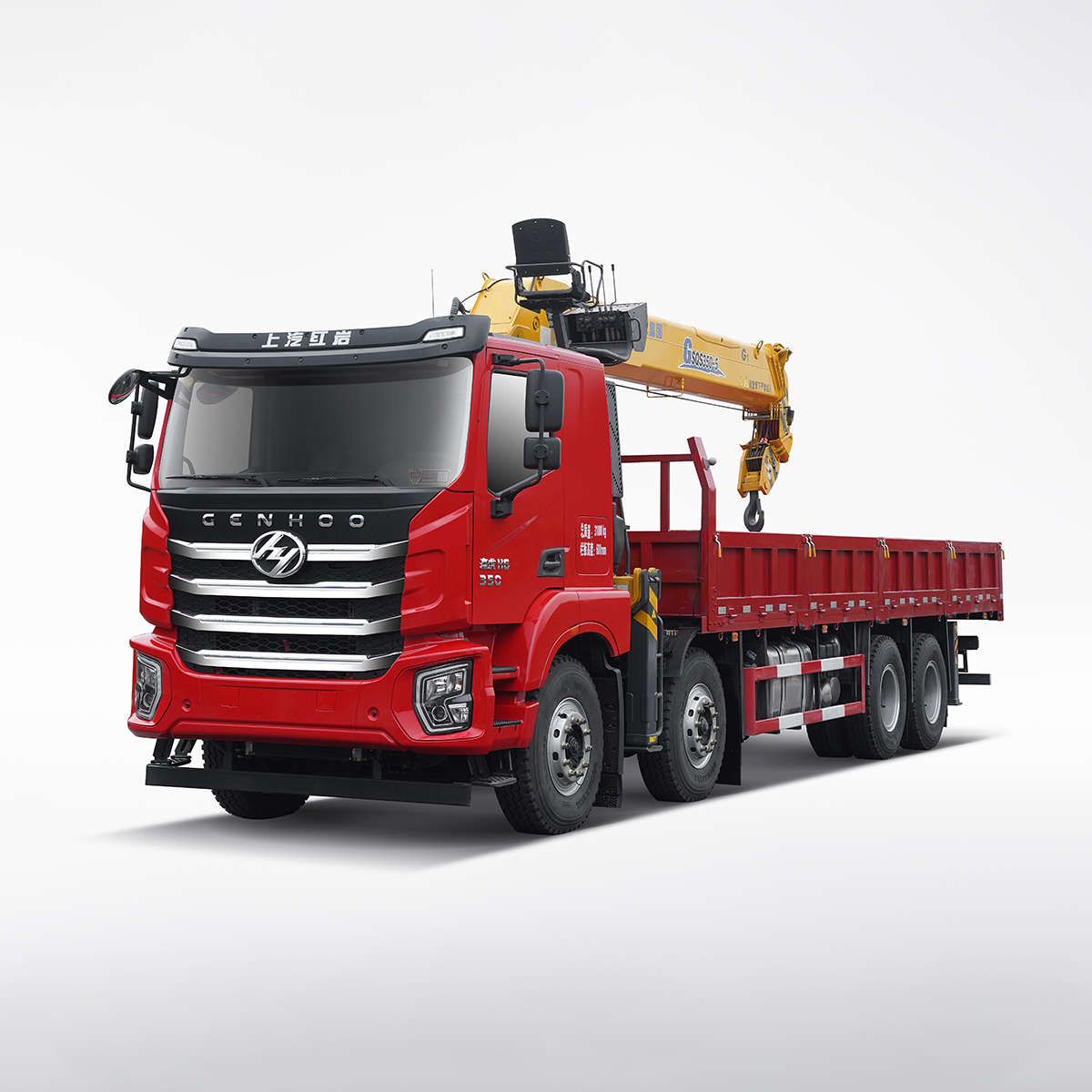 Red Rock Truck-Mounted Crane: Versatile and Efficient for Construction and Lifting Operations