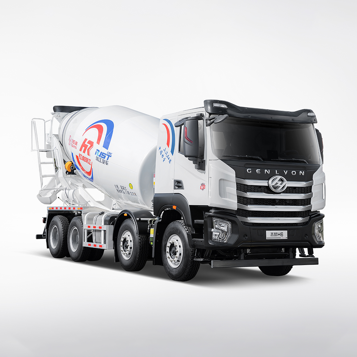 Red Rock Mixer Truck: The Mixing Vanguard of Engineering Construction