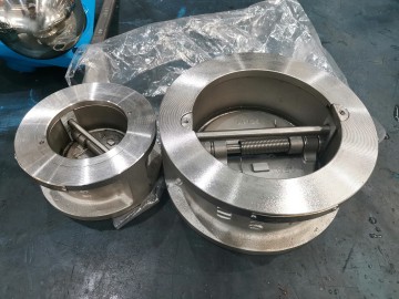 API594 CF8 wafer check vavle dual disc stainless steel