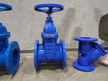 DN600 Ggg40/Ggg50 Ductile Iron Flange Resilient Non-Rising Stem Gate Valve