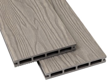 3D-Embossed Wood Plastic Composite Decking - Hollow 147×21mm