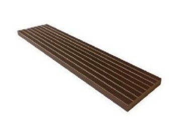 WPC Skirting Board edge banding strip end cover for outdoor decking covering