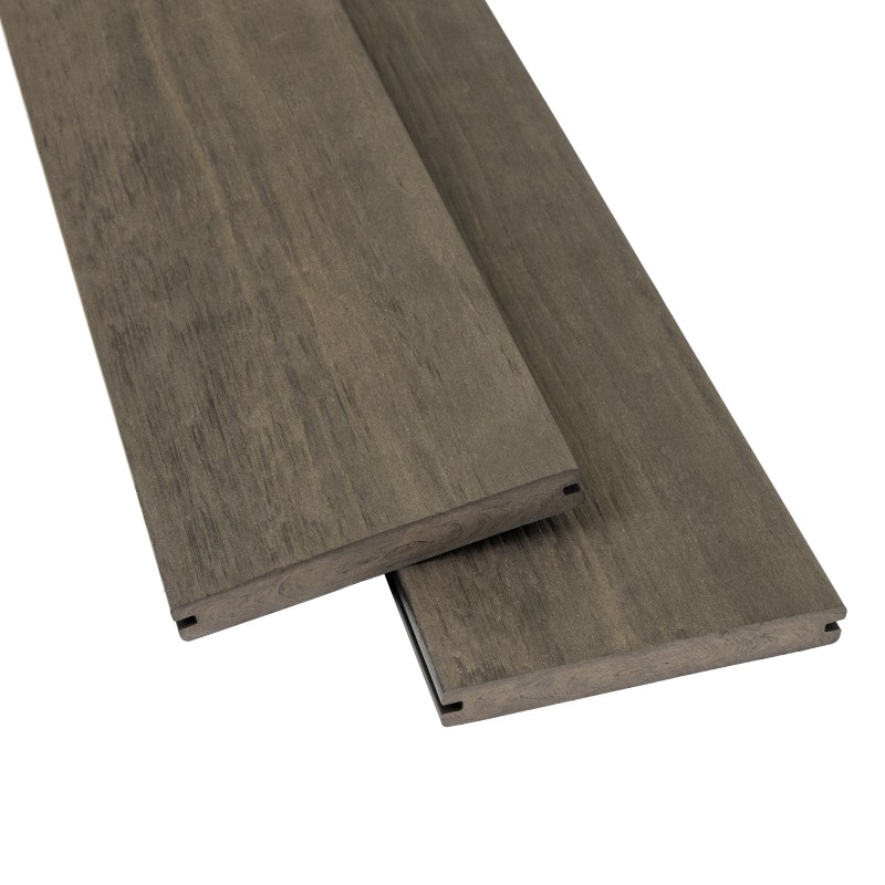 3D-Embossed Wood Plastic Composite Decking - Mixed Colors Solid 150×20mm