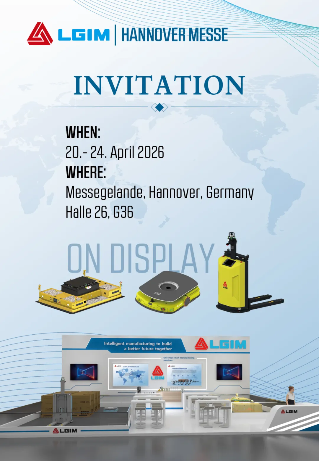 Preview of Hannover Messe 2026: LGIM Intelligent Technology Showcases Industrial Intelligent Products in Germany
