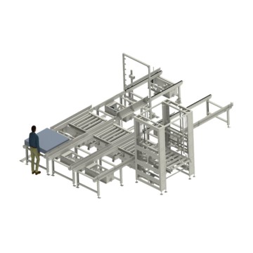 Intelligent Three-Dimensional Warehouse Conveying System