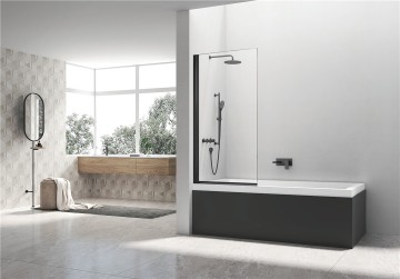 BS01-6mm Bathscreen Shower Door For Alcove in Chrome