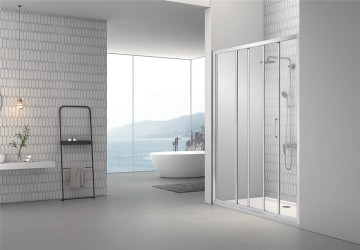 FT03-8mm Functional Shower Enclosure For Screen in Chrome
