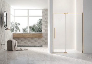 HG03-8mm Hinge Shower Door For Screen in Gold