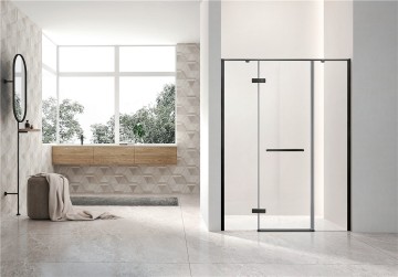 HG04-8mm Hinge Shower Door For Screen in Gun Grey