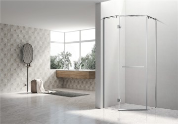 HG01-10mm Hinge Shower Door For Diamond in Chrome