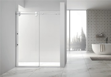 RL04-8mm Rolling Shower Door For Screen in Chrome