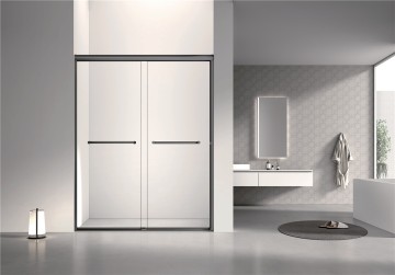SL02-8mm Sliding Shower Door For Screen in Gun Grey